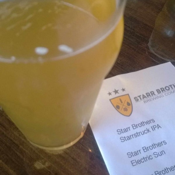 Photo taken at Starr Brothers Brewing by TiffV on 6/19/2016