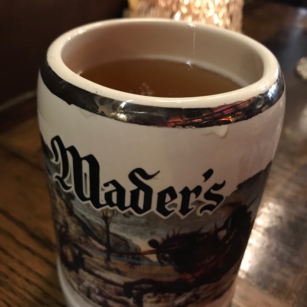 Photo taken at Mader&#39;s Restaurant by TiffV on 7/15/2019