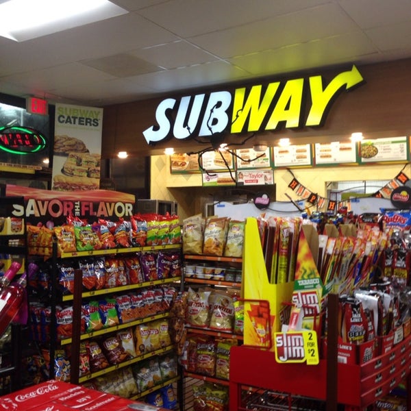 There is a subway at this location