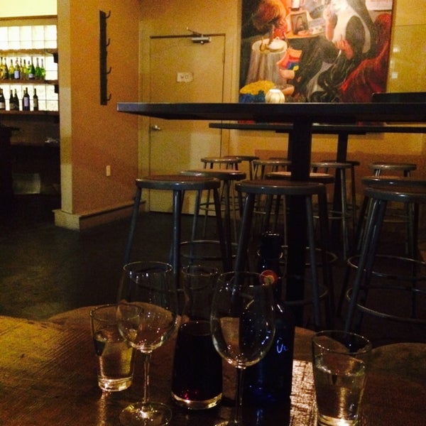 Photo taken at Yield Wine Bar by Jiyoung K. on 4/24/2014