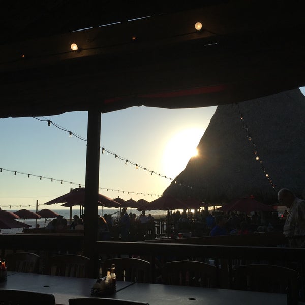 Photo taken at Sharky&#39;s Beachfront Restaurant by Michael G. on 5/17/2015