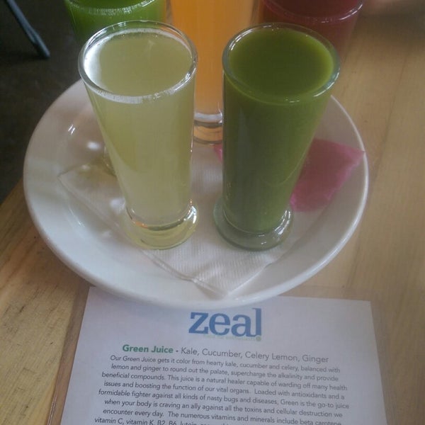 Photo taken at Zeal - Food for Enthusiasts by Thadd P. on 12/30/2014