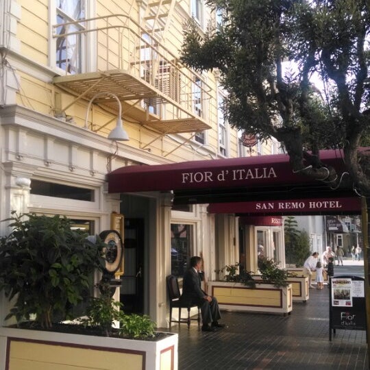 Photo taken at Fior D&#39;Italia by Corrie D. on 4/21/2014