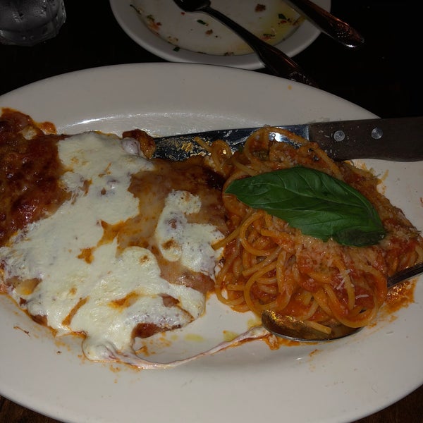 Excellent chicken parm and spaghetti limone