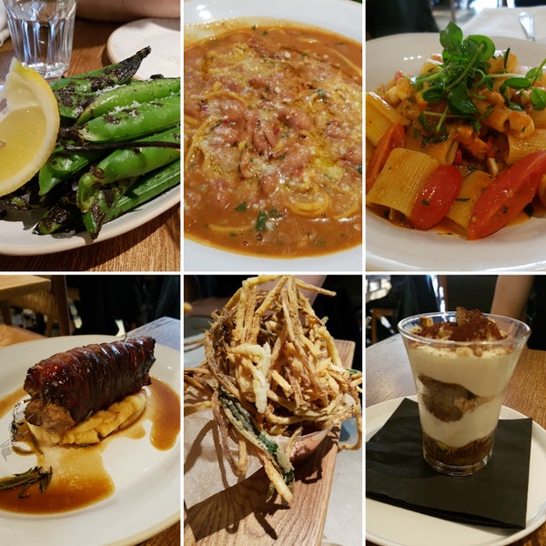 Authentic Italian in a sophisticated, relaxed setting. Reasonable prices ~£8-20. Pasta & calf liver involtino were lovely, as was the octopus ragu special. Dessert is not to be missed, so save room.