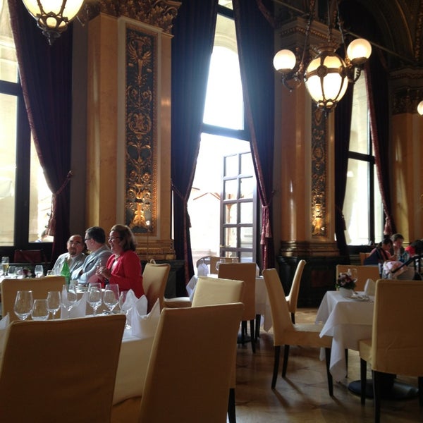 Photo taken at Restaurant Opéra by Oliver M. on 9/1/2013