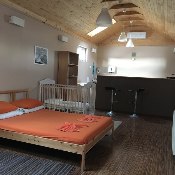 Wonderful hostel! Friendly staff, free wi-fi, clean room, no noisily. Great location. We had a room "Mansard", nice and comfortable and good for family.