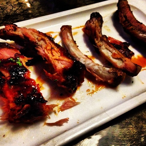 Photo taken at Barque Smokehouse by the BREL team on 1/24/2014