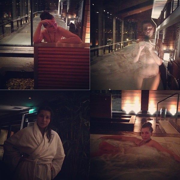 รูปภาพถ่ายที่ Kumpeli Spa โดย Annet L. เมื่อ 1/27/2013