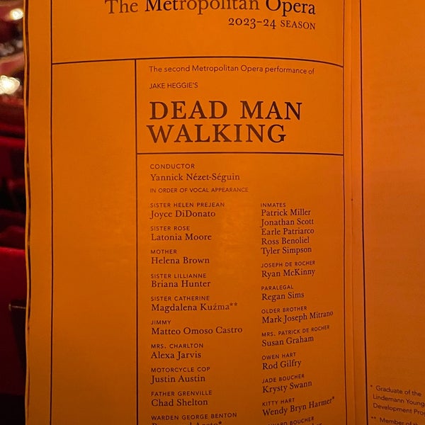 Photo taken at Metropolitan Opera by Kenji F. on 9/30/2023