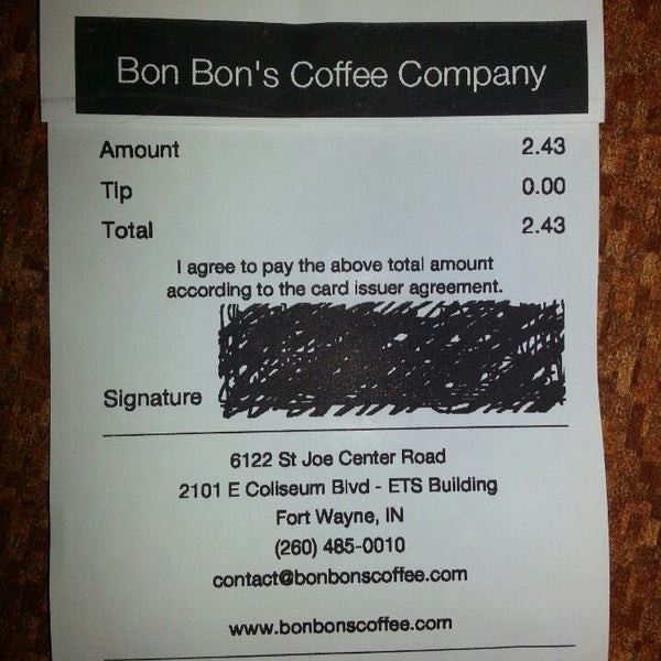 รูปภาพถ่ายที่ Bon Bon&#39;s Coffee Company โดย Jeff เมื่อ 9/5/2013