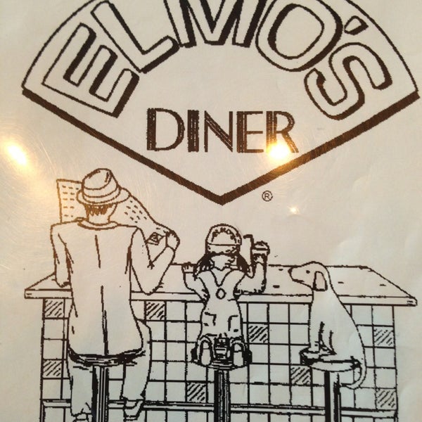 Photo taken at Elmo&#39;s Diner by Donna on 9/20/2013