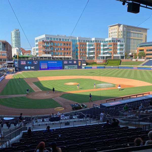 Photo taken at Durham Bulls Athletic Park by Lee G. on 7/28/2023