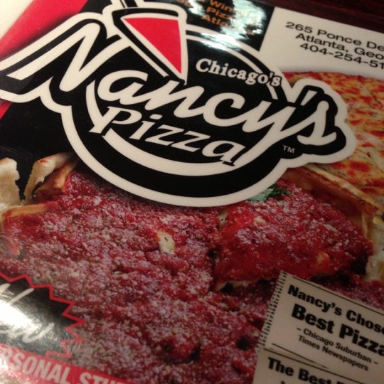 Photo taken at Nancy&#39;s Chicago Pizza by Jonna P. on 10/28/2012