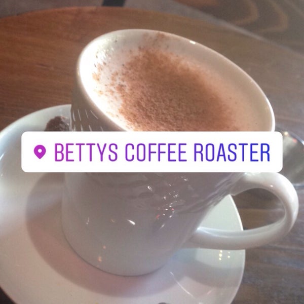 Photo taken at Bettys Coffee Roaster by Orhan on 3/3/2019
