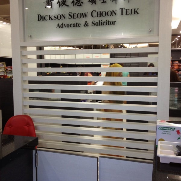 Dickson Seow Choon Teik Advocate Solicitor 6919