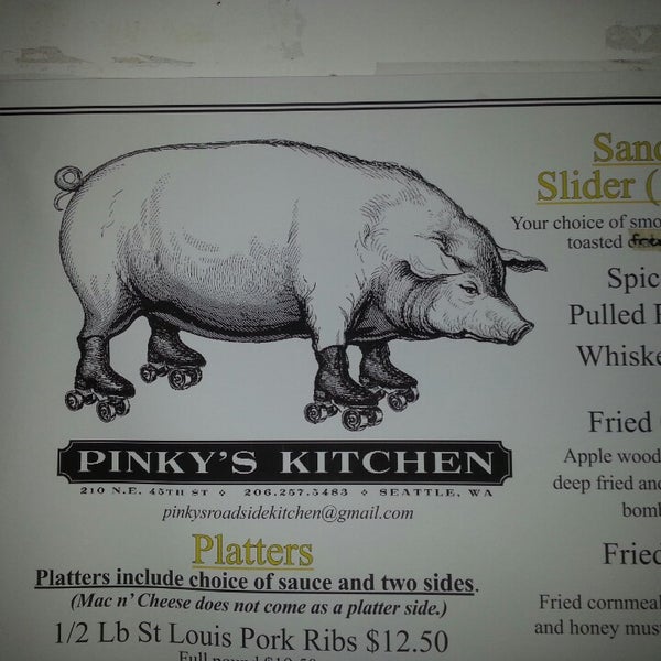 Photo taken at Pinky&#39;s Kitchen by Marlon H. on 4/20/2014