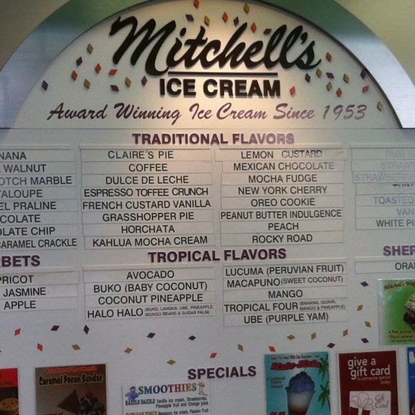 Mitchell's Ice Cream Ice Cream Shop in Noe Valley