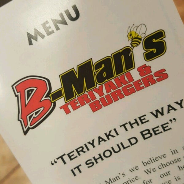 Foto diambil di B-Man&#39;s Teriyaki &amp; Burgers oleh Rudy V. pada 4/8/2017