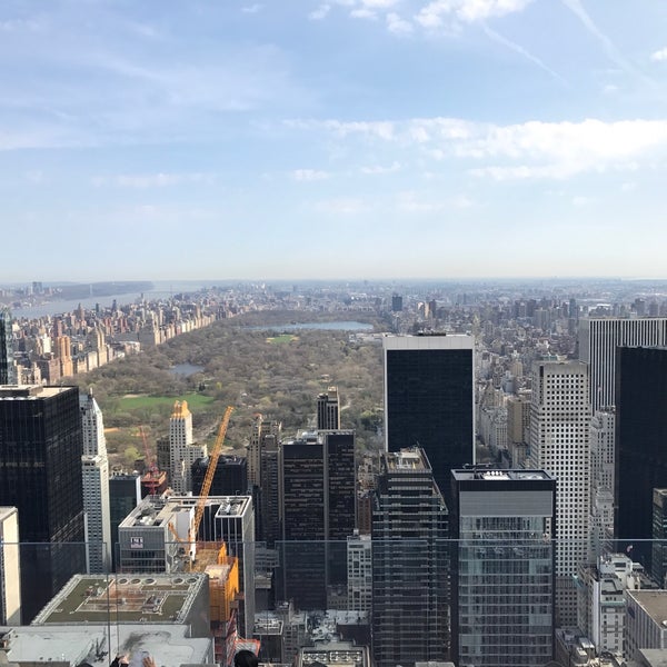 Photo taken at Top of the Rock Observation Deck by Daniela R. on 4/15/2017