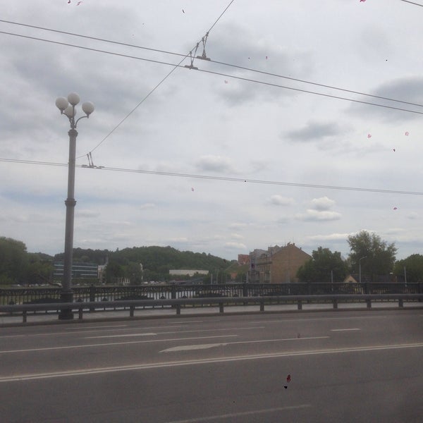 Foto tirada no(a) Žaliasis tiltas por Ania Z. em 5/23/2015
