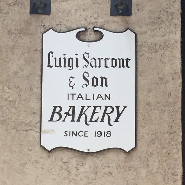 Foto diambil di Sarcone&#39;s Bakery oleh Cam B. pada 10/16/2019
