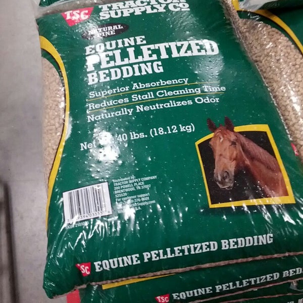 tractor supply equine pine pellets