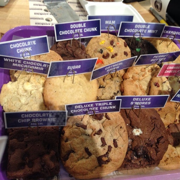 Photo taken at Insomnia Cookies by Michael W. on 10/26/2014