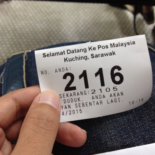 Foto Di Pejabat Pos Besar Kuching Kantor Pos Di Kuching