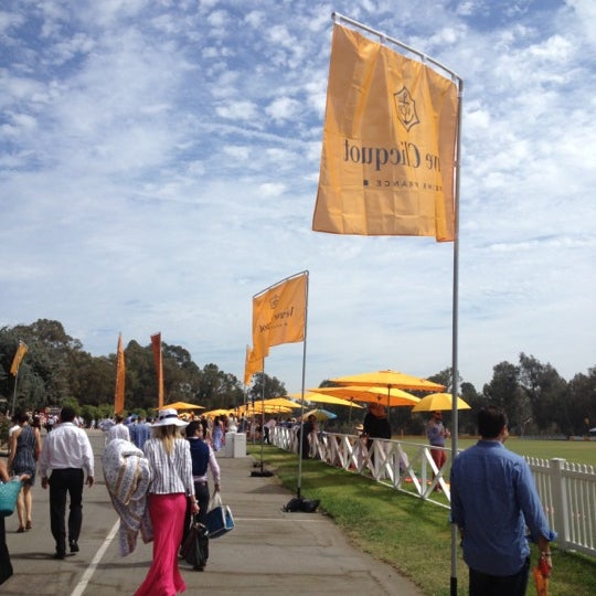 Photo taken at Veuve Clicquot Polo Classic by Raj P. on 10/6/2012