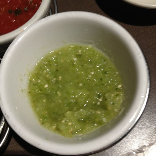 The green salsa is sweet and delicious !!! For those that dislike or have heart burn issues. Mmmm!!!!