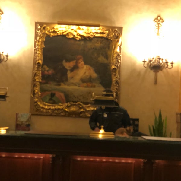 Photo taken at The Pfister Hotel by Ellie K. on 10/20/2018