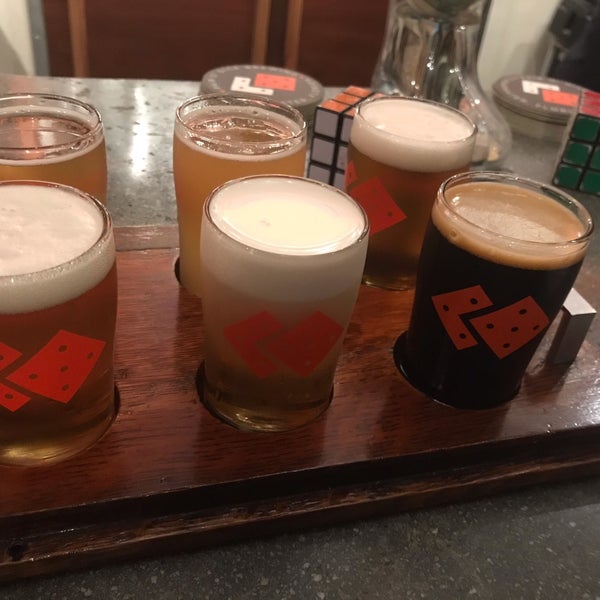 Photo taken at Pair O&#39; Dice Brewing Company by Kelly S. on 12/6/2018