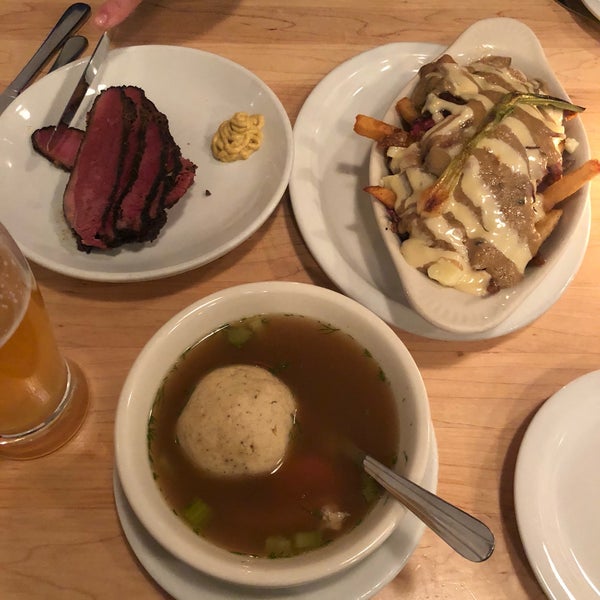 Photo taken at Mile End Delicatessen by Lu Y. on 4/21/2018