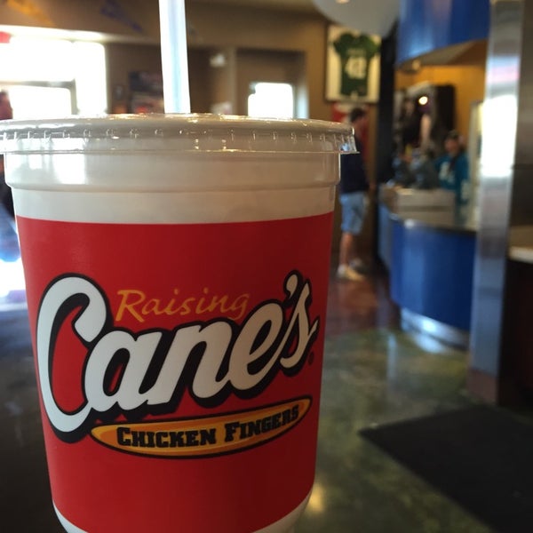 Photo taken at Raising Cane&#39;s Chicken Fingers by Mark F. on 10/23/2014