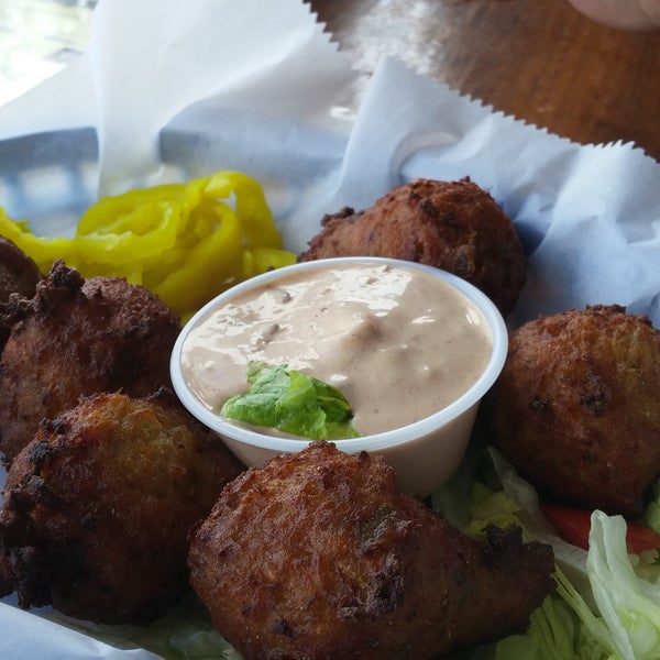 Conch fritters best we've had.