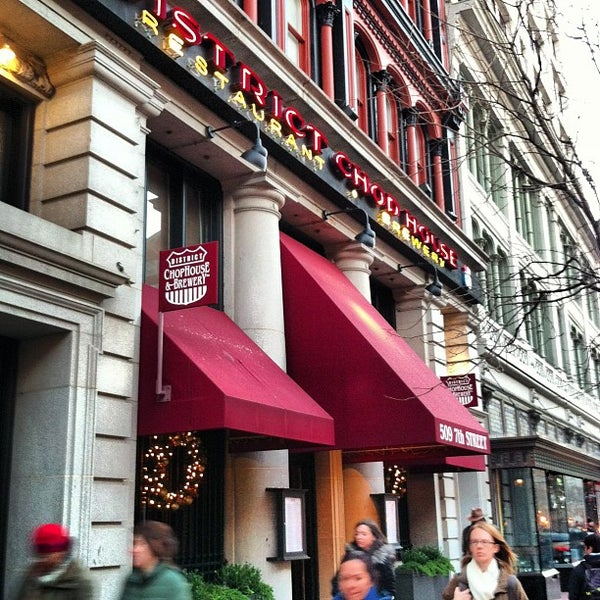 District Chophouse & Brewery Penn Quarter 124 tips