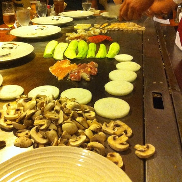Photo taken at Kyoto Palace Japanese Steakhouse by Ryan L. on 9/27/2012