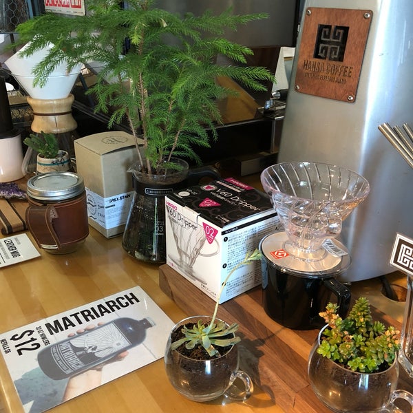 Photo taken at Hansa Coffee Roasters by Stephen R. on 6/23/2018