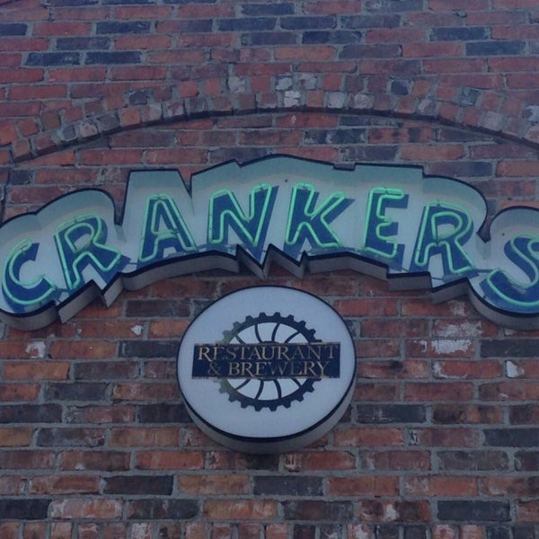 Photo taken at Cranker&#39;s Restaurant &amp; Brewery - Grand Rapids by Clayton E. on 3/11/2015