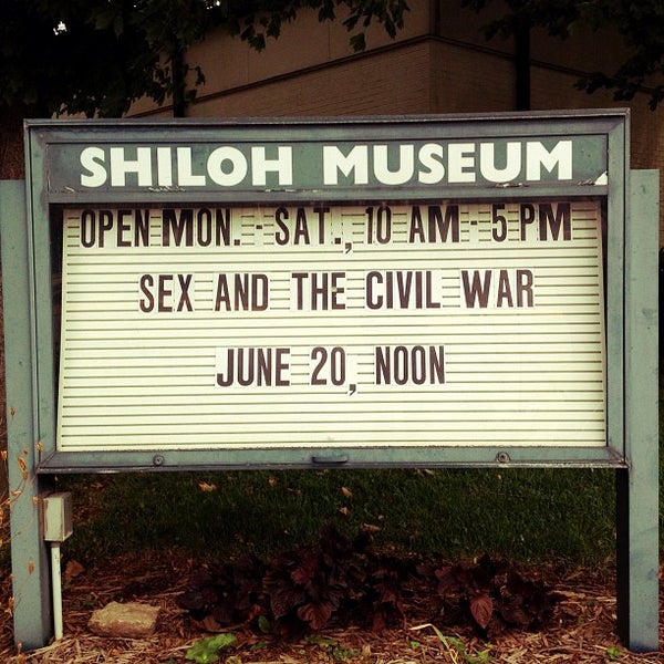 Photo taken at Shiloh Museum by Jonathan P. on 6/17/2012