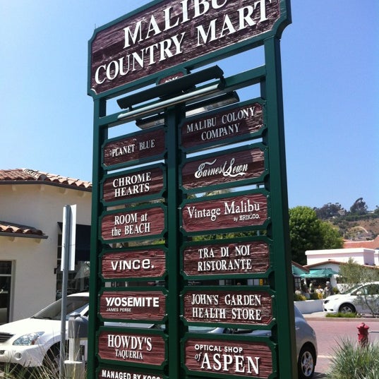 Malibu Country Mart Market in Malibu