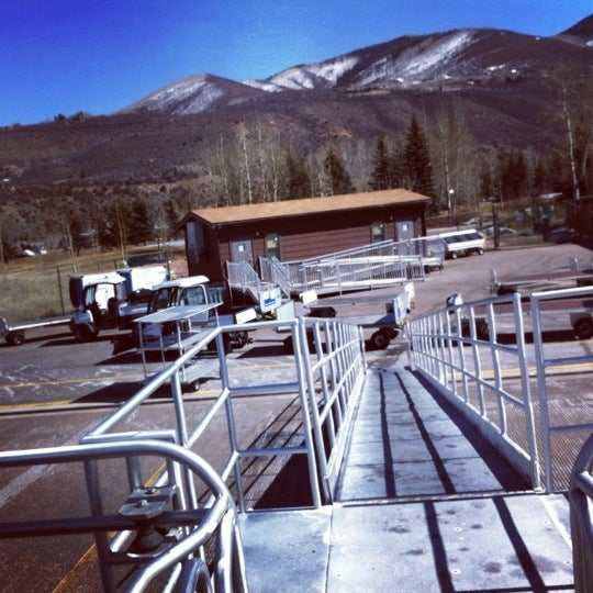 Photo taken at Aspen/Pitkin County Airport (ASE) by Anne M. on 3/15/2012