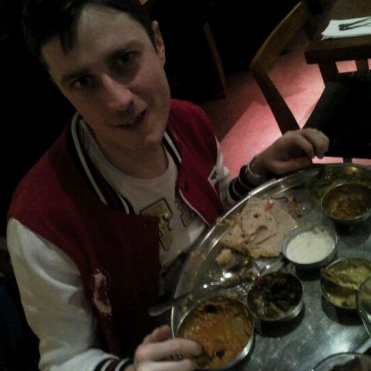 Photo taken at Masala Zone Camden Town by Julie S. on 2/6/2012