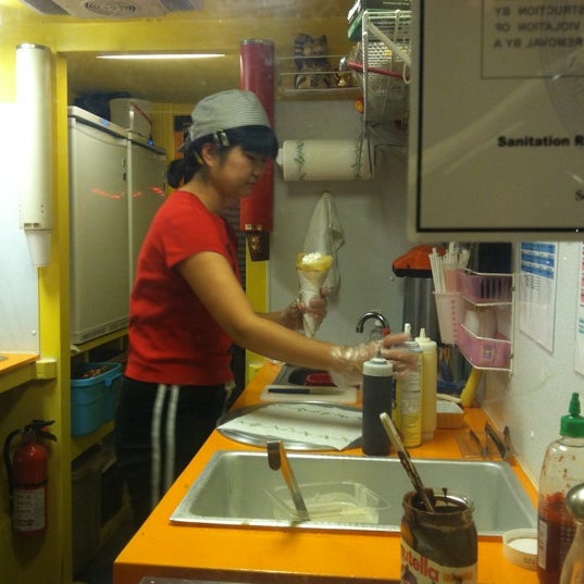 Photo taken at Tokyo Crepes by Marion L. on 5/14/2011