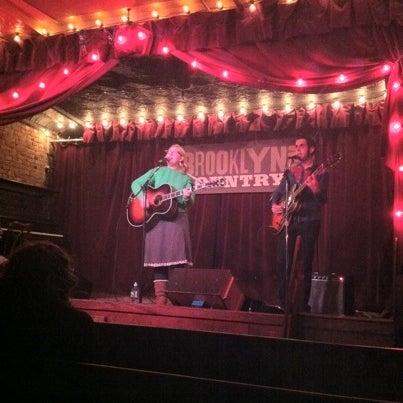 Photo taken at Jalopy Theatre and School of Music by Marta T. on 1/23/2011