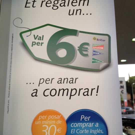 E S Repsol Gas Station In Sant Cugat Del Valles