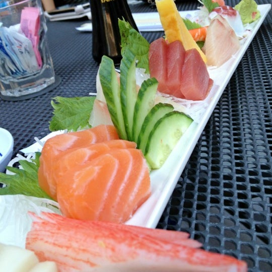 Photo taken at Mr. Sushi by Richard U. on 8/24/2012
