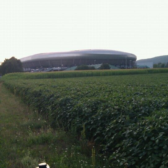 Photo taken at Wörthersee Stadion by Christian V. on 7/13/2011
