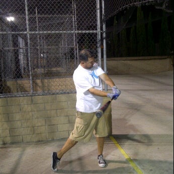 Photo taken at Home Run Park Batting Cages by Maribel M. on 5/28/2012